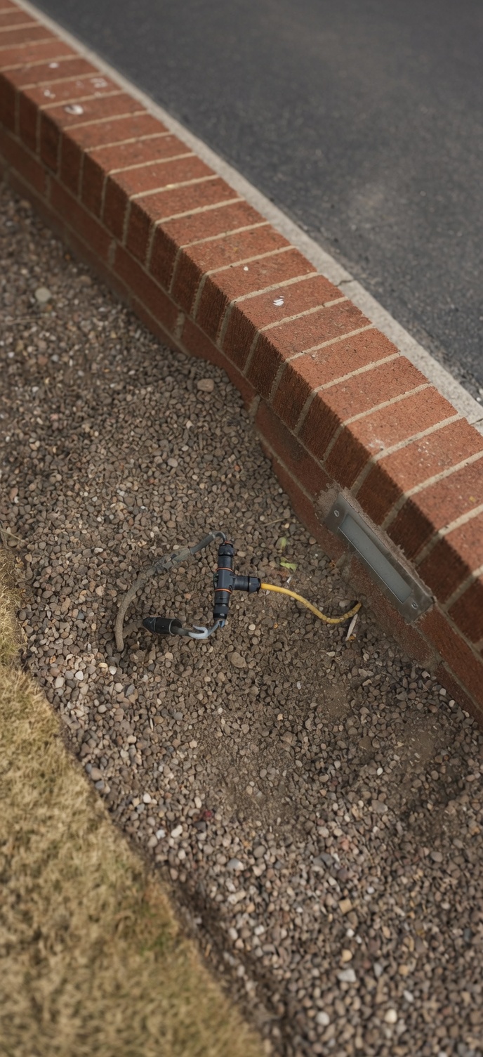 Outdoor electrical junction box repair