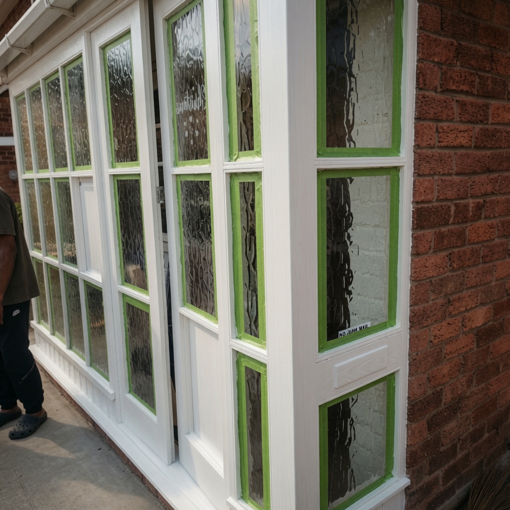 Frontage painting job